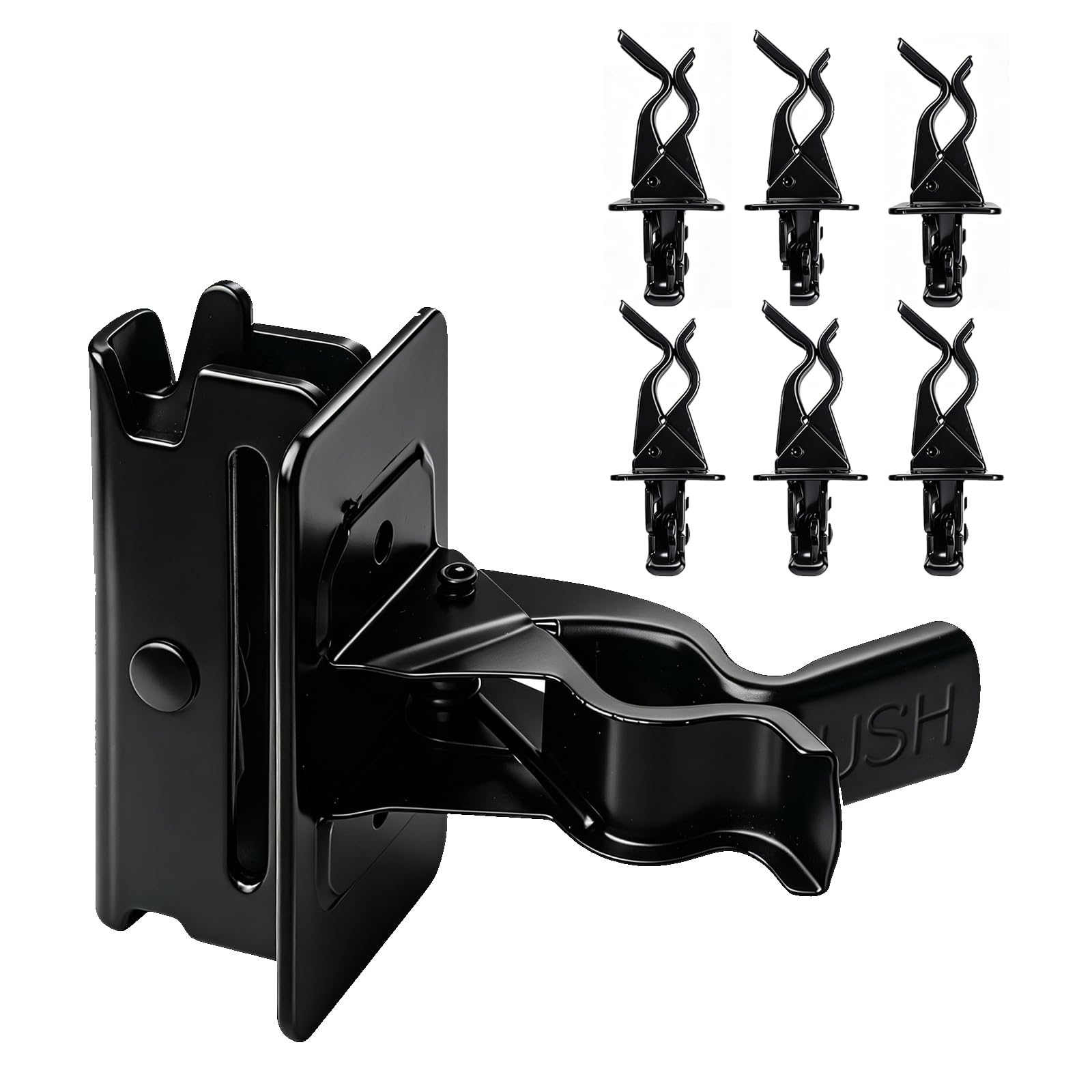 Porte-outils E-Track pour remorque et garage pour ranger pelles et râteaux