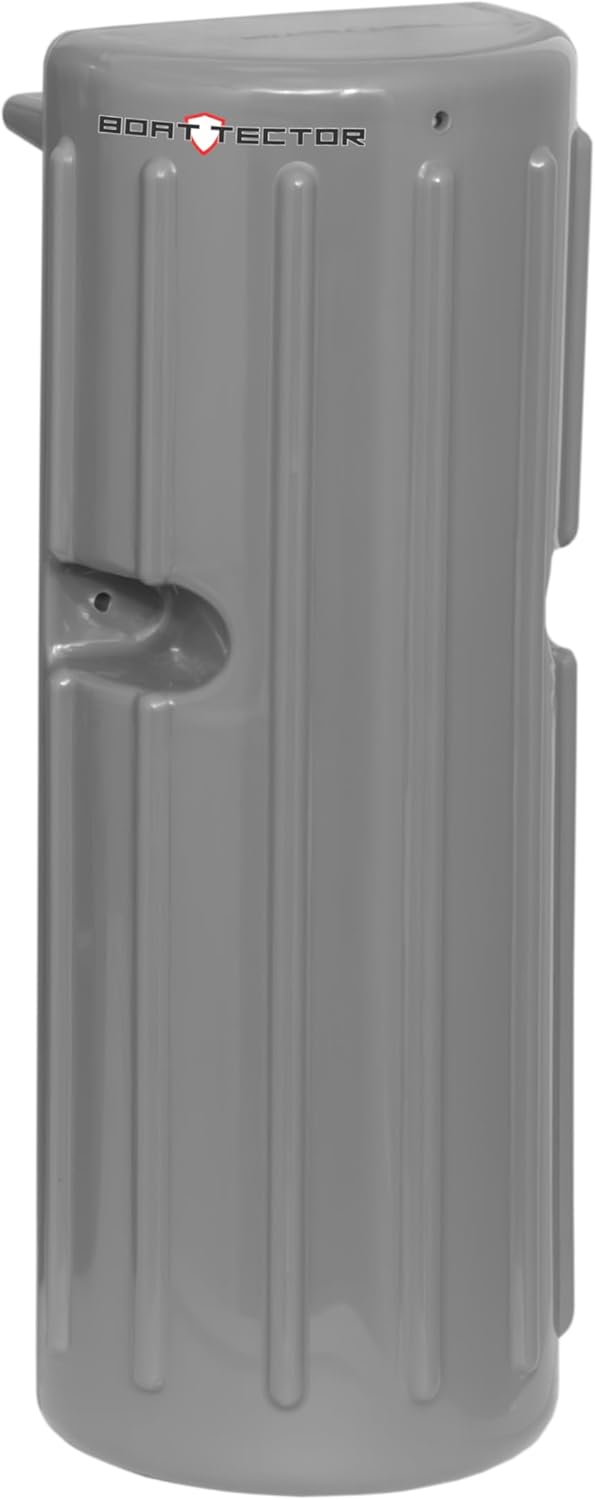 Extreme Max 3006.8744 Marine-Grade Vinyl Dock Bumper Fender - Straight, 16" x 6" x 4", Gray
