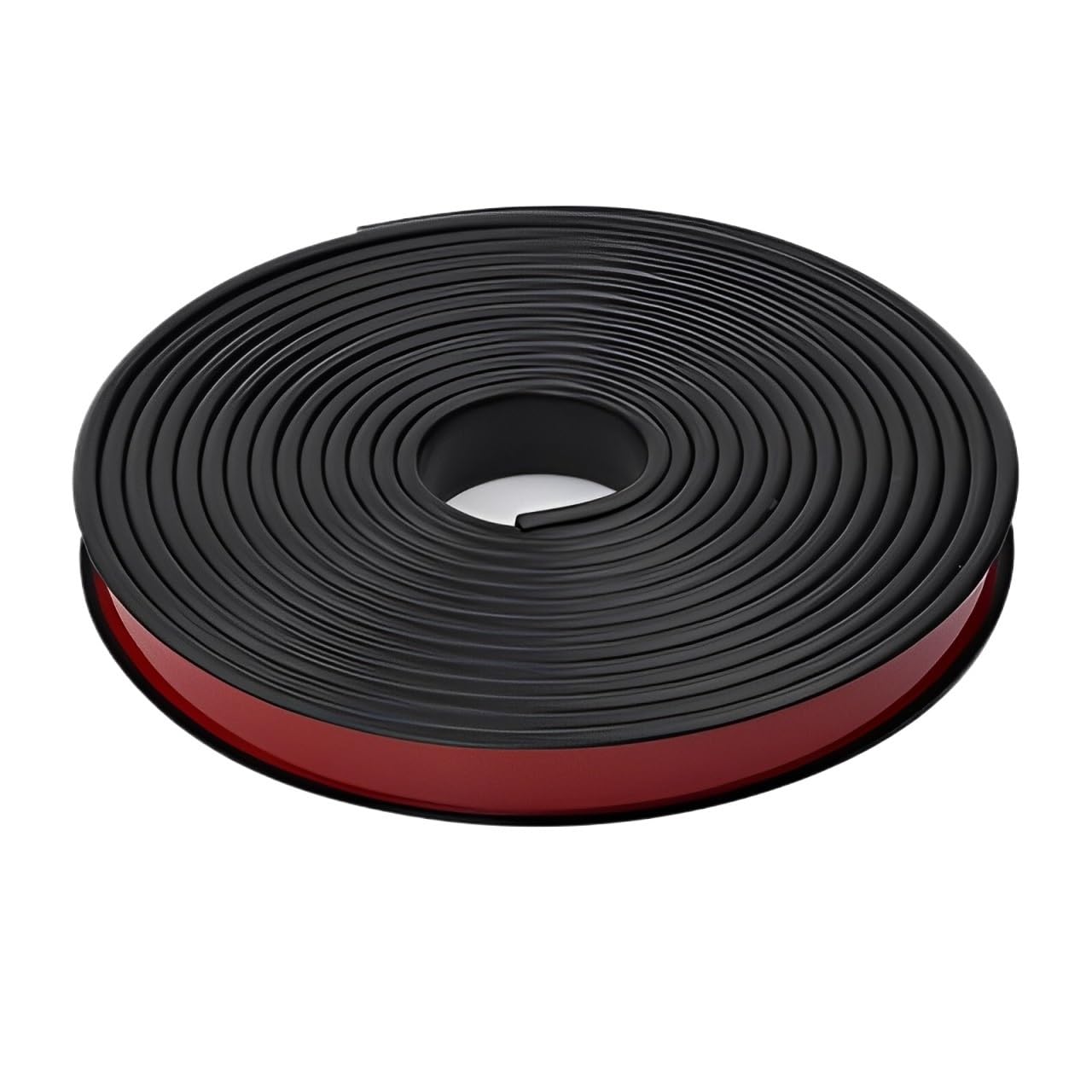Rubber Edge Trim 5M Edge Seal Strip, U Shape Banding Self-Adhesive Protector for Veneer Furniture Edging Trim 1pc(Black,9mm)
