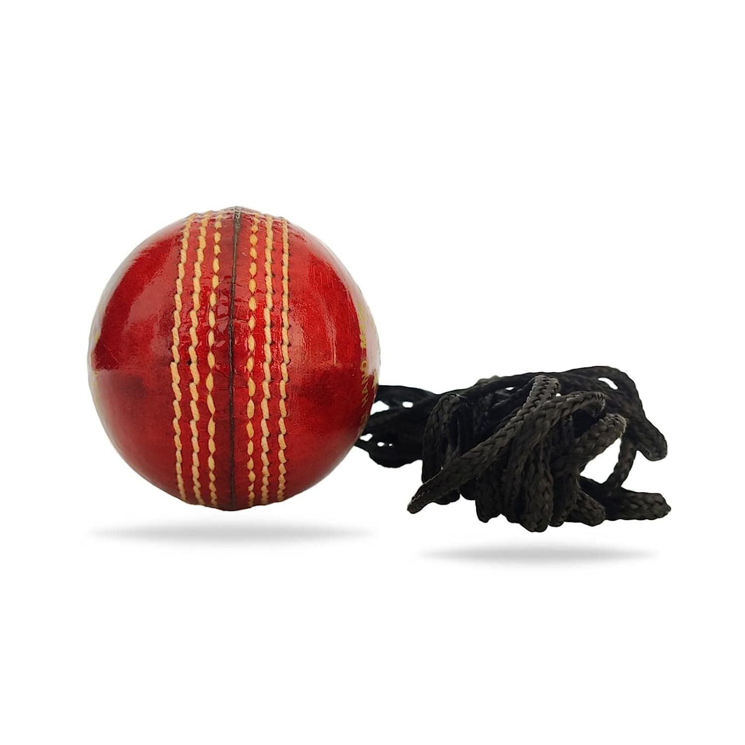 Kiraro Leather Cricket Shot Practice Hanging Ball, String Cricket Ball and Knocking Cricket Ball with Rope