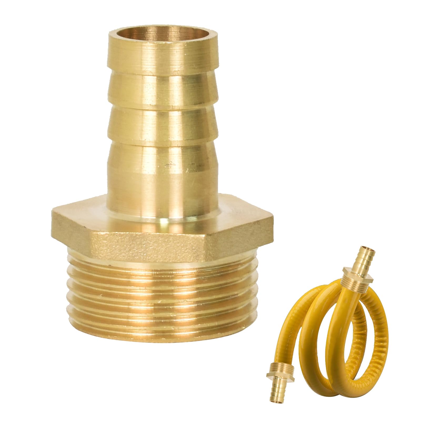 3/8 In. X 1/2 In. I.D. Brass Hose Barb Reducer Splicer Fittings 25 Pack Hf3913r080625 - Foto 12