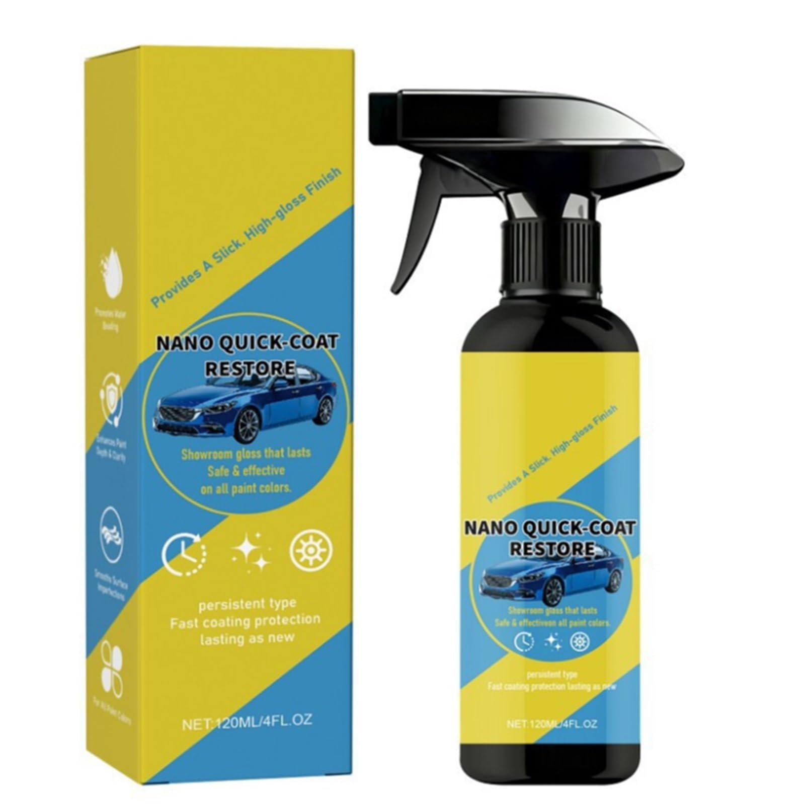 Spray antipolvo de rápido efecto para coches pack de 2 unidades 8