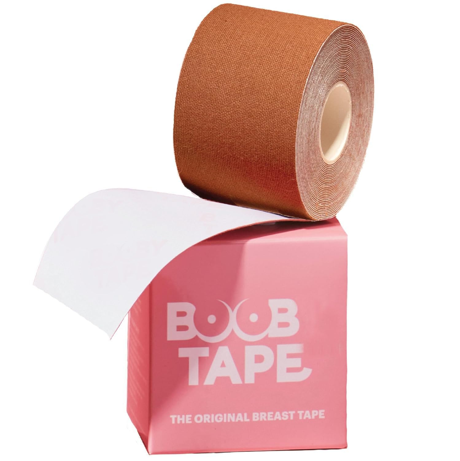Pure Cotton Waterproof Boob Tape, Breast Lift Tape and Nipple Covers, Push up Tape and Breast Pasties Strapless Bra Tape Chest Support Tape Girls and Womens Brown #viralboobtape-image-43
