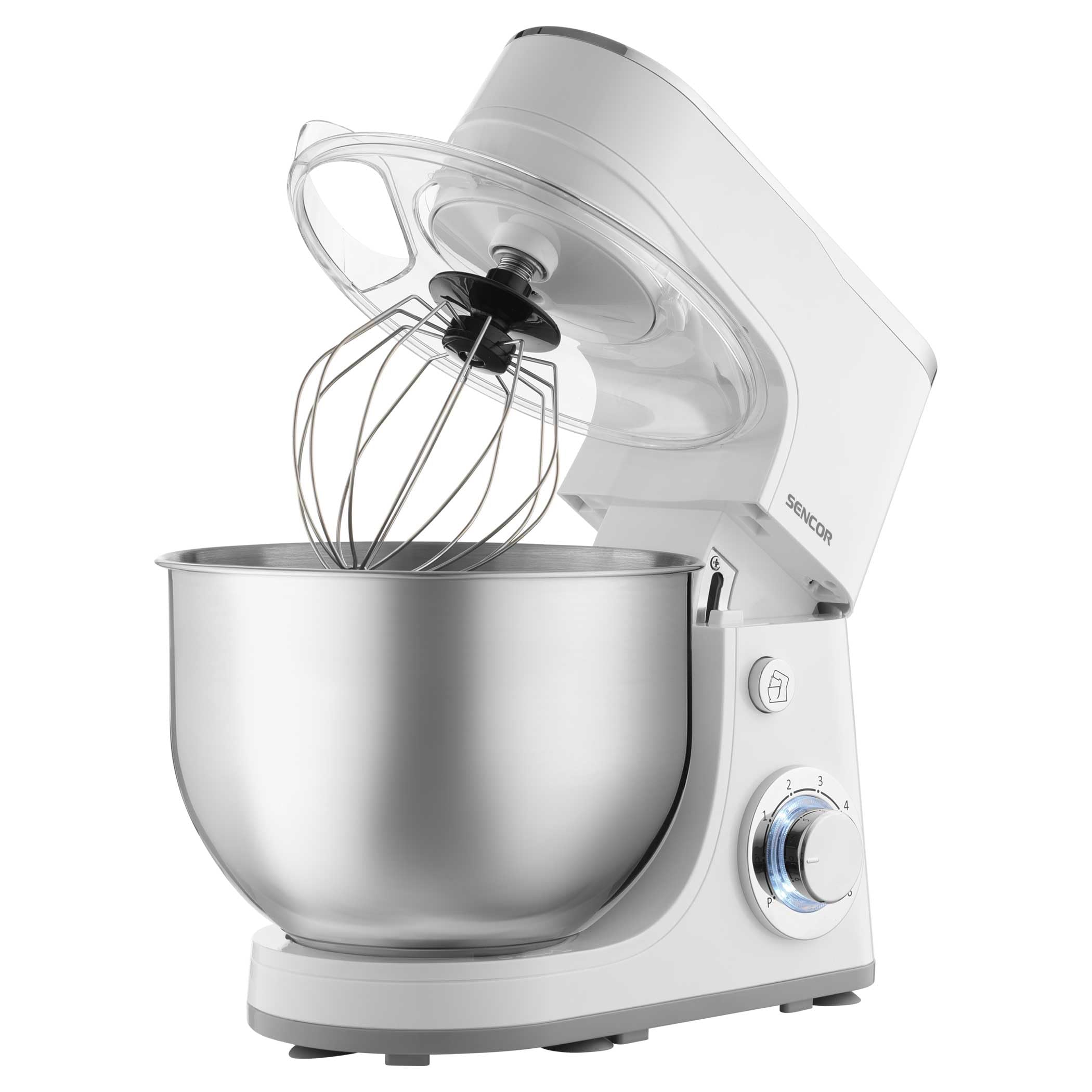 SENCOR STM3800 Kitchen Machine – Multifunctional Stand Mixer with Powerful Motor, Stainless Steel Bowl, Dough Hook, Whisk, Beater, Variable Speeds, Ideal for Baking, Mixing, Kneading & More-image-10