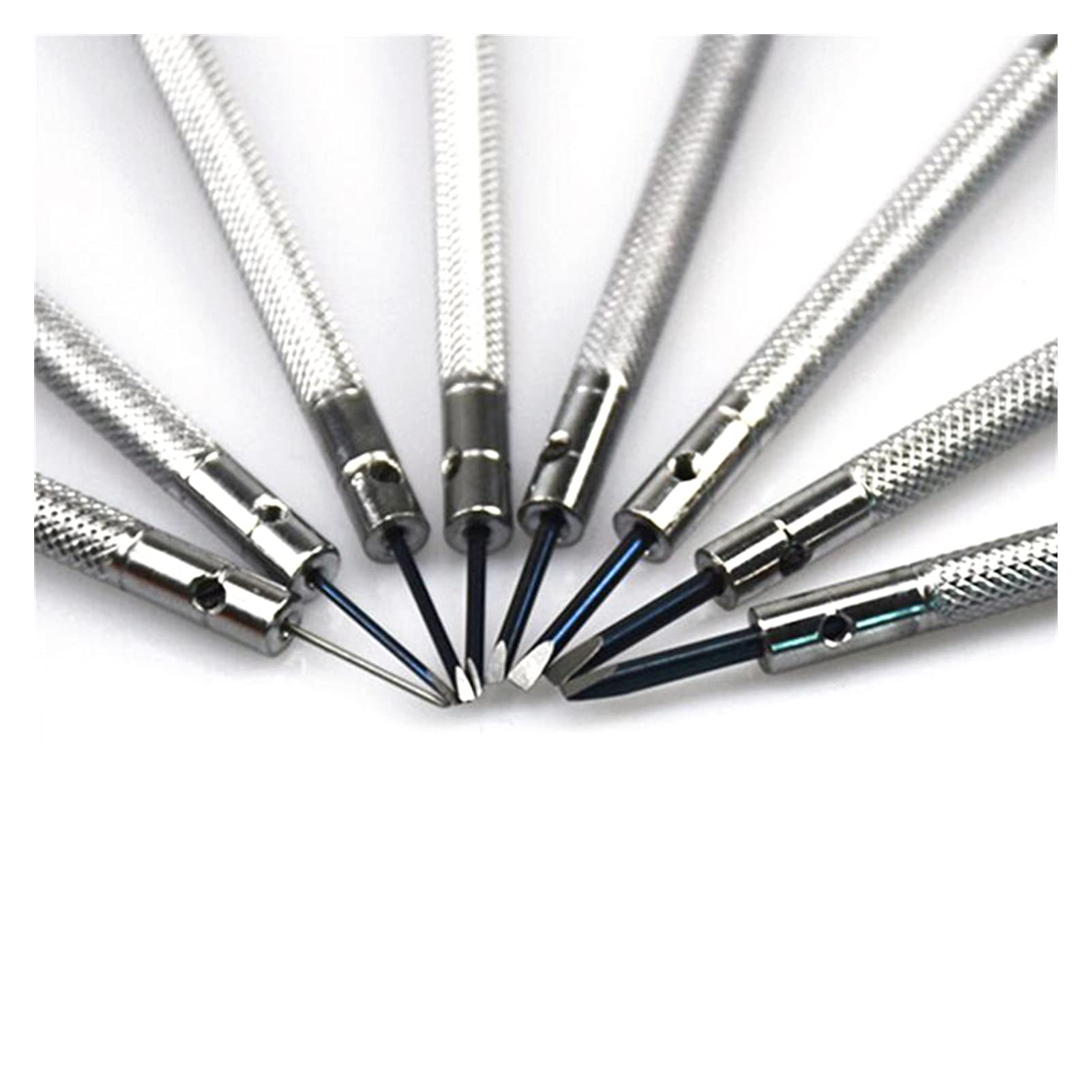 Jeu de 13 Tournevis cruciformes à Fente de 0,6 à 2,0 mm pour horlogers Professionnels, kit d'outils de réparation de Montres