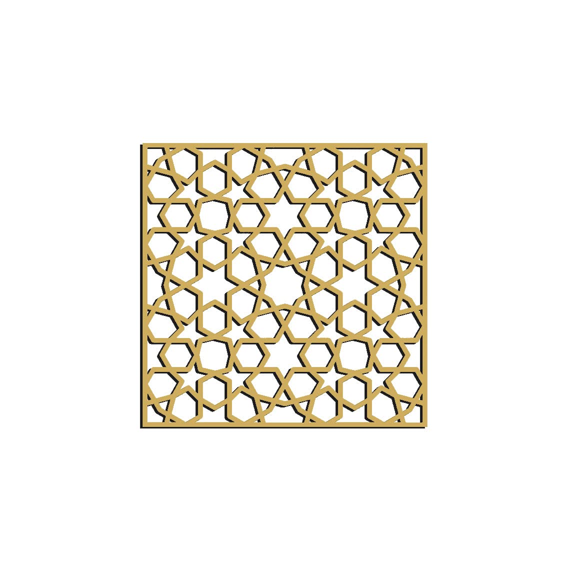 Haoser Wall Decor 3mm Wooden Carved Panel, Birch Jali for Room Partition, Screen, Divider, Door, Windows (Panel-5_Length-20cm_Width-20cm)-image-20