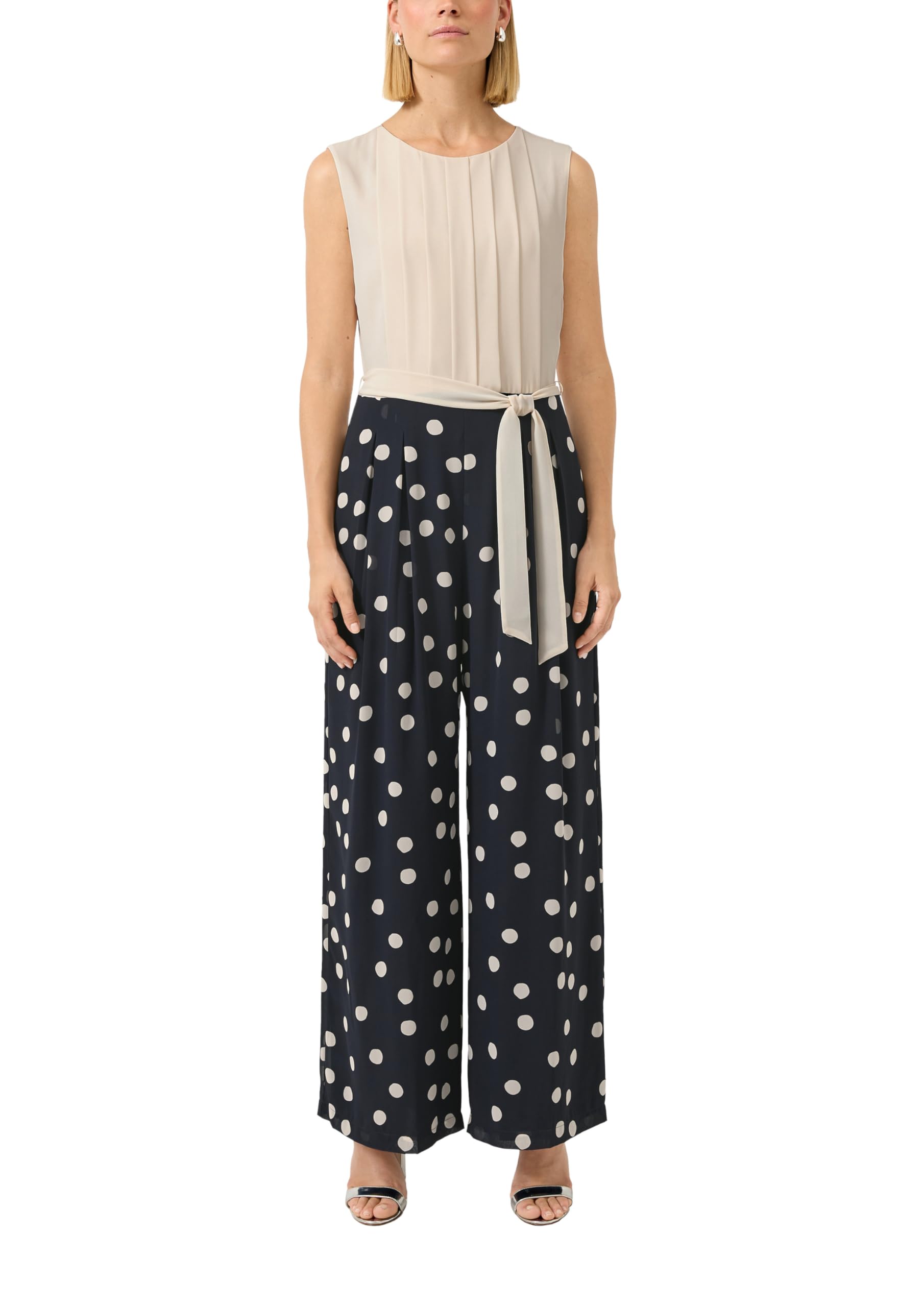 s.Oliver Ärmelloser Jumpsuit aus Chiffon
