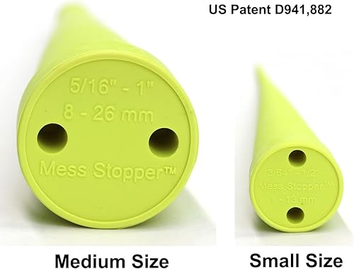 Miniatura 9 de Mess Stopper Tapones y tapones de goma universales para mangueras y accesorios de aceite hidráulico para evitar fugas, 4 grandes, 4 medianas, 12 de