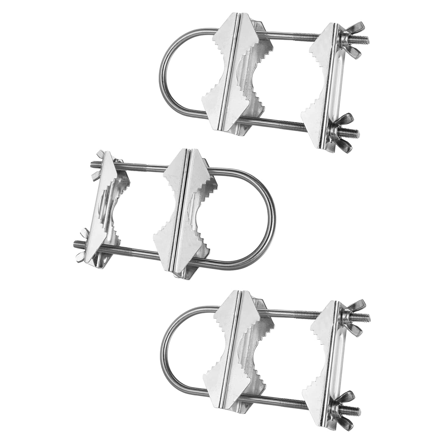 Buy Wdwlbsm Double Antenna Mast Clamp V Jaw Block with U BoltsHeavy