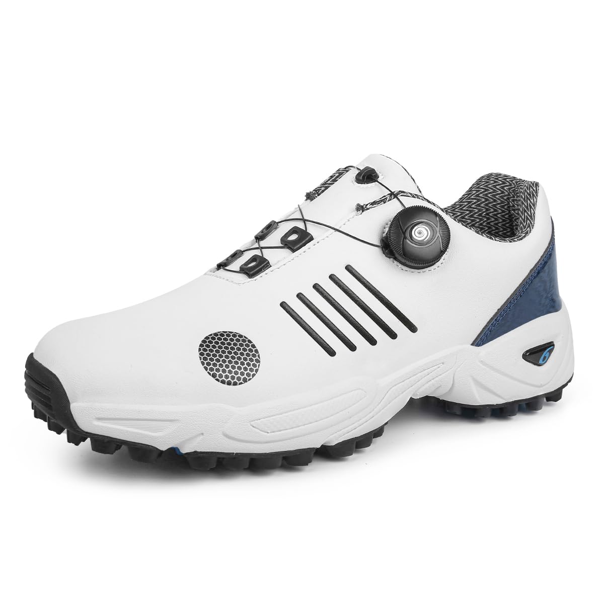 BLBK Chaussures de golf pour homme avec système de lacets