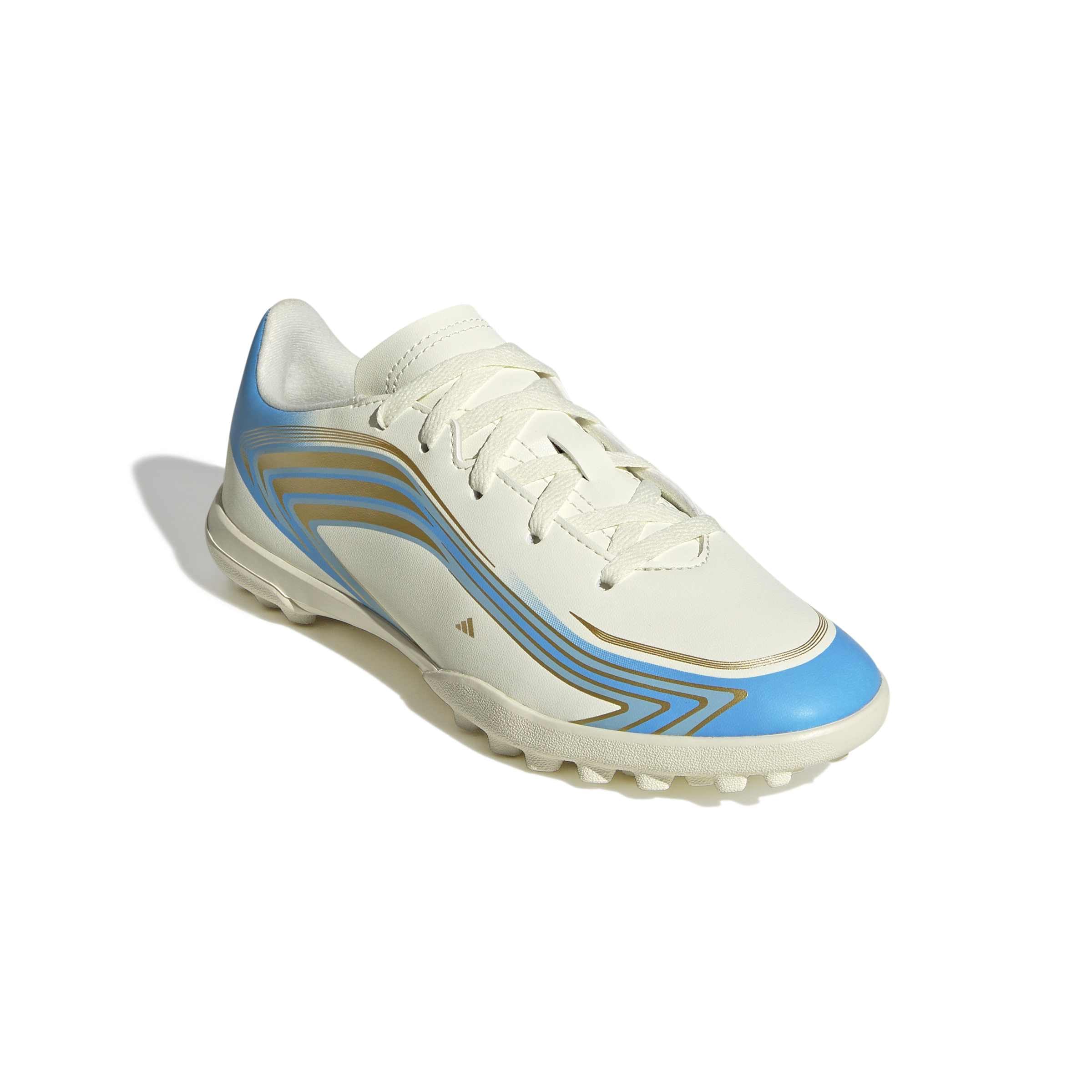 adidas Tenis de fútbol Unisex para niños F50 Messi Club Turf