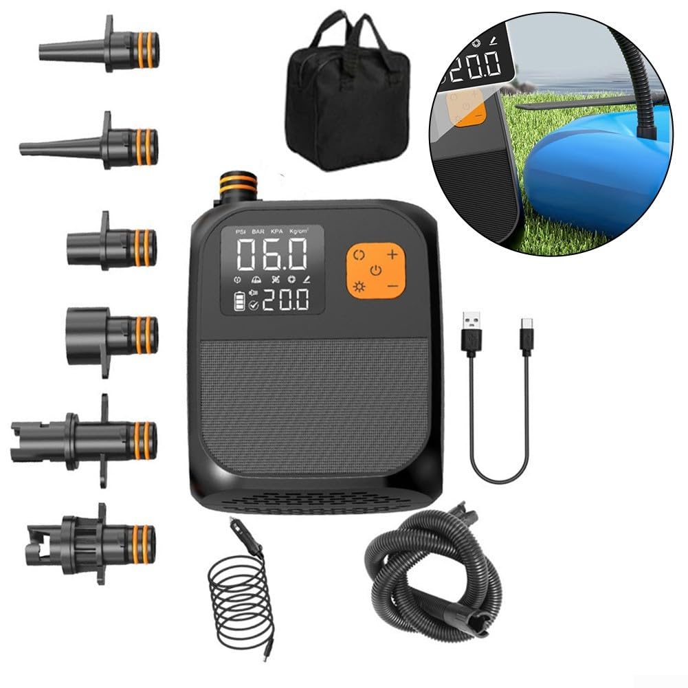 Pompa Gonfiaggio Wireless 100L/min Portatile