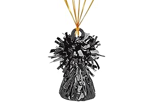 Set of 6 Small Foil Balloon Weights - 6 oz. (Pack of 6)