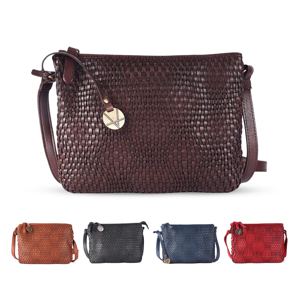 Vilenca Holland Genuine Leather Crossbody Sling Bag