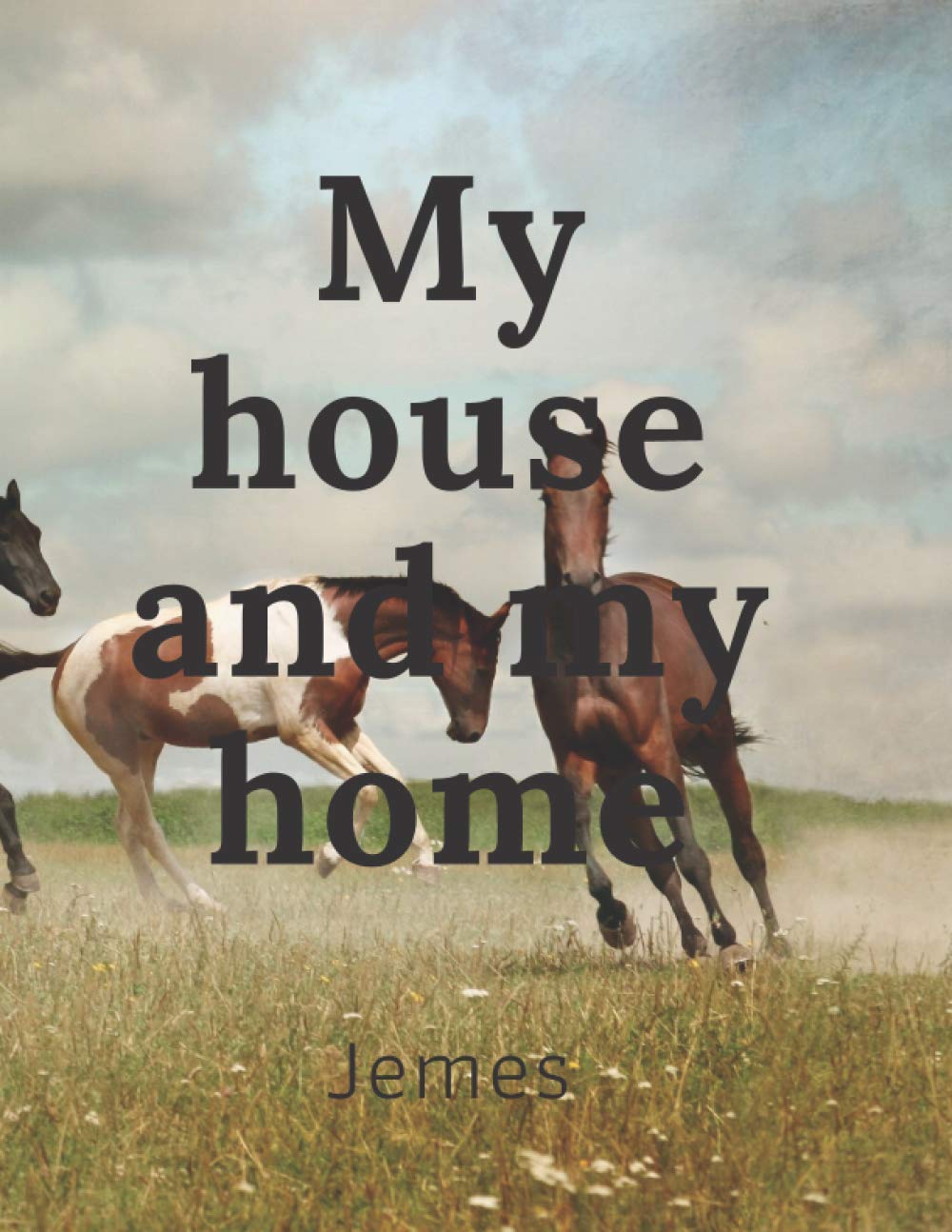My hose and my home.: This is notebook is a great for you belvode ones