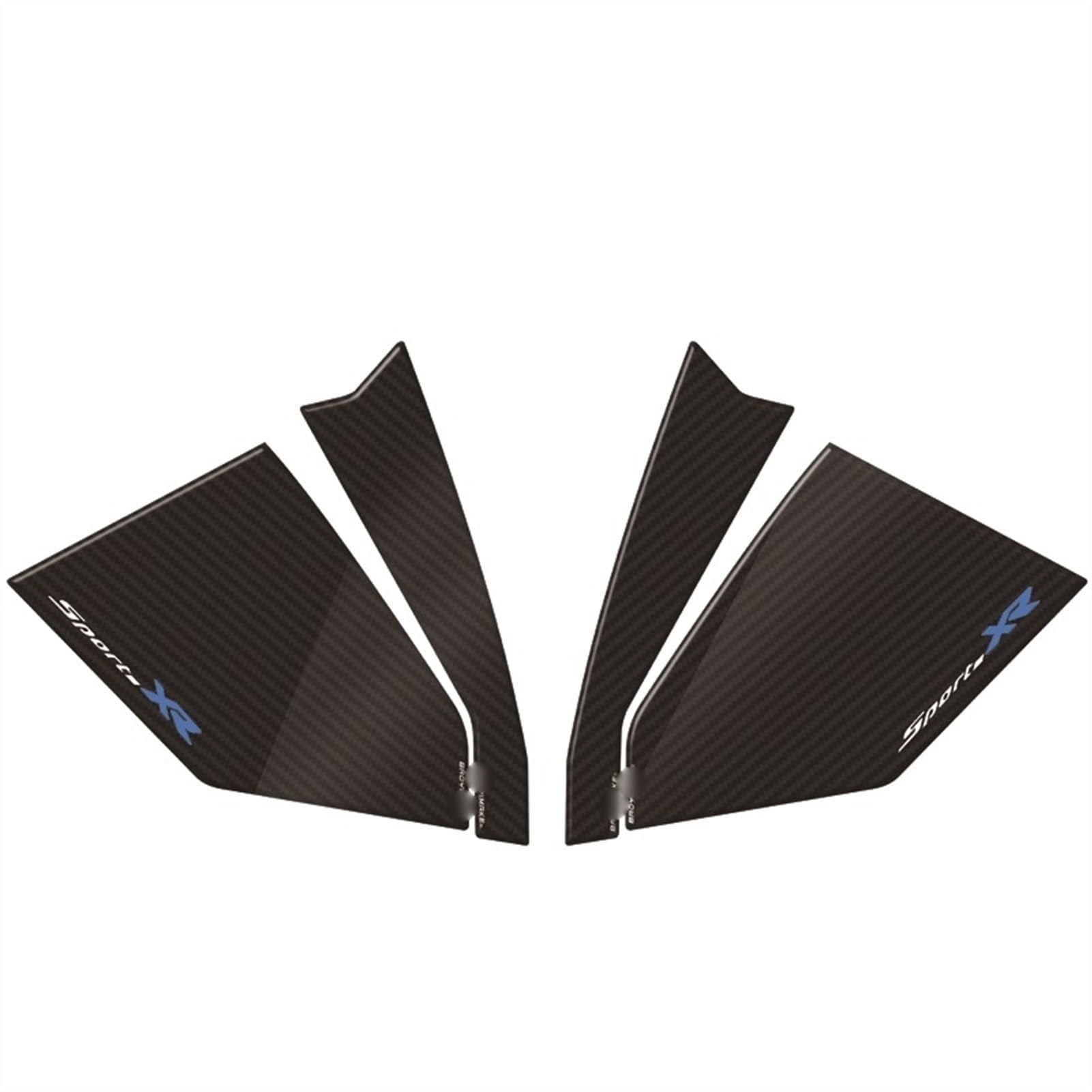Motorcycle Tank Pad Stickers Decals Gas Fuel Knee Grip Traction Side for BMW F900XR 2020 F900 Xr Streetfighter(Color3)