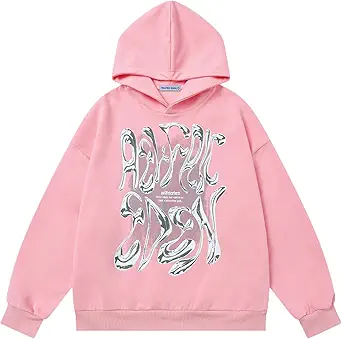 Aelfric Eden Womens Hoodies Oversized Graphic Hoodies Unisex Y2k Heavyweight Hoodie Pullover Trendy