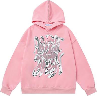Aelfric Eden Womens Hoodies Oversized Graphic Hoodies Unisex Y2k Heavyweight Hoodie Pullover Trendy