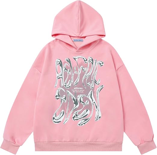 Aelfric Eden Womens Hoodies Oversized Graphic Hoodies Unisex Y2k Heavyweight Hoodie Pullover Trendy