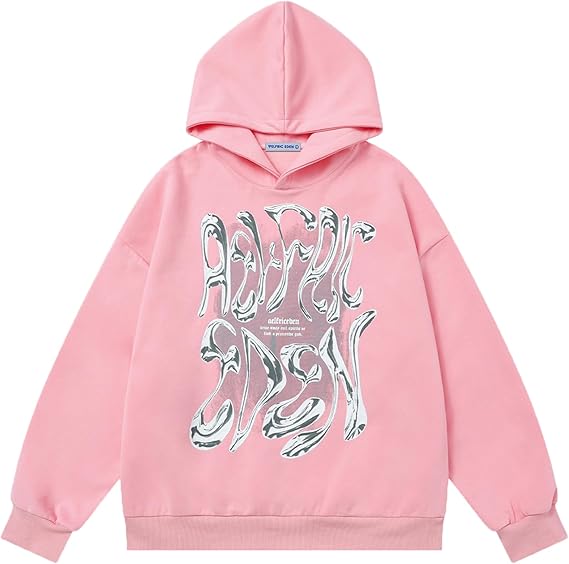 Aelfric Eden Womens Hoodies Oversized Graphic Hoodies Unisex Y2k Heavyweight Hoodie Pullover Trendy