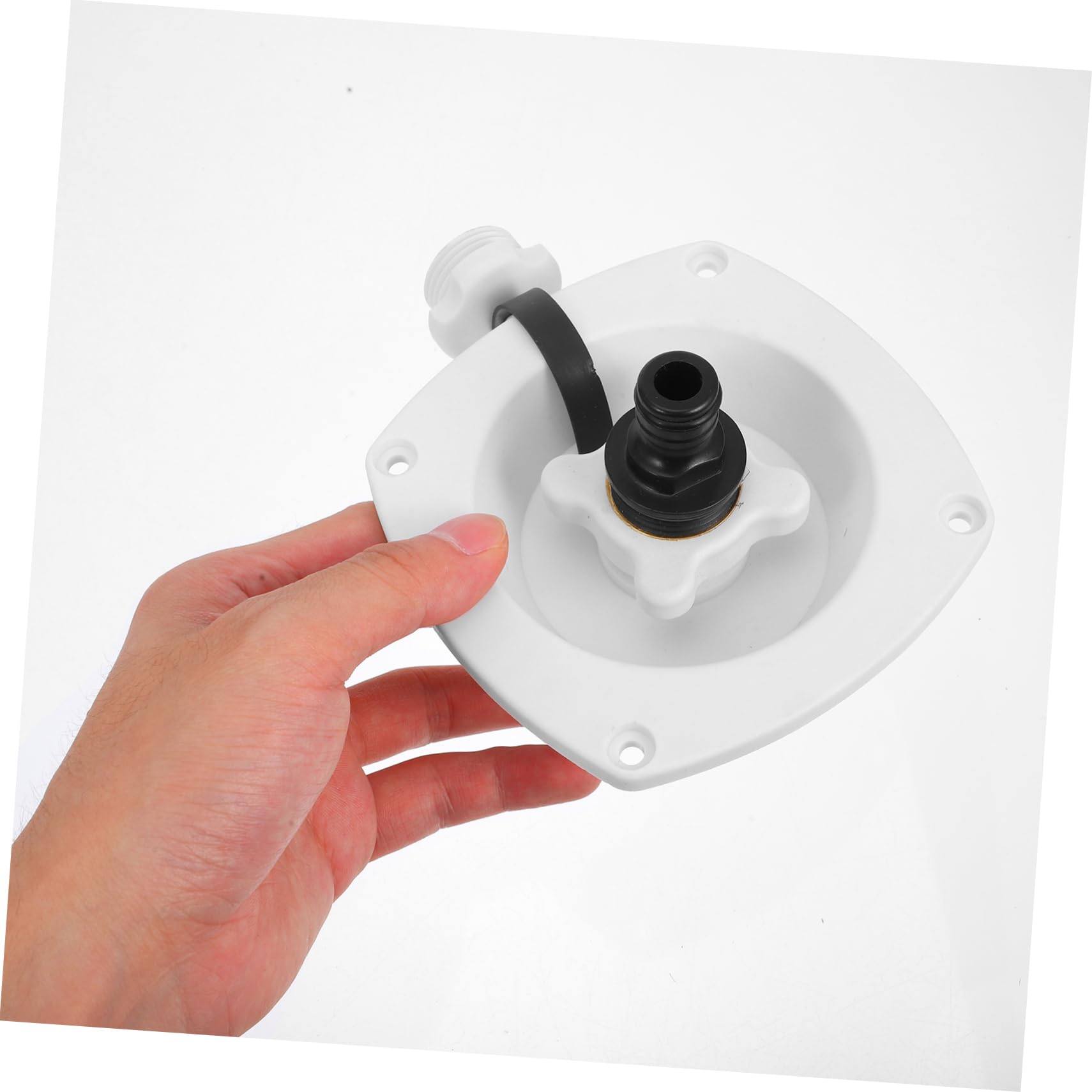 5piezas Tapón De De Agua Para Rv y Yate Accesorio De Modificación Tapa De Entrada De Agua Resistente y Instalación y Rápida Material