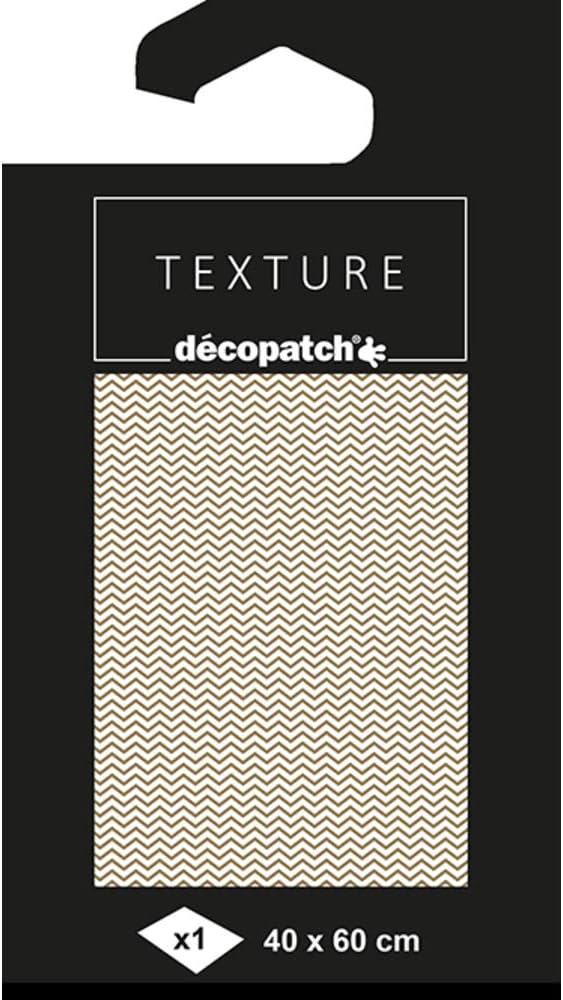 Decopatch TD784C 40 x 60 cm Folded Paper with Teardrops - Modern Texture Effect - Ideal for Your Papier Mache (Pack of 1) - Multi-Coloured