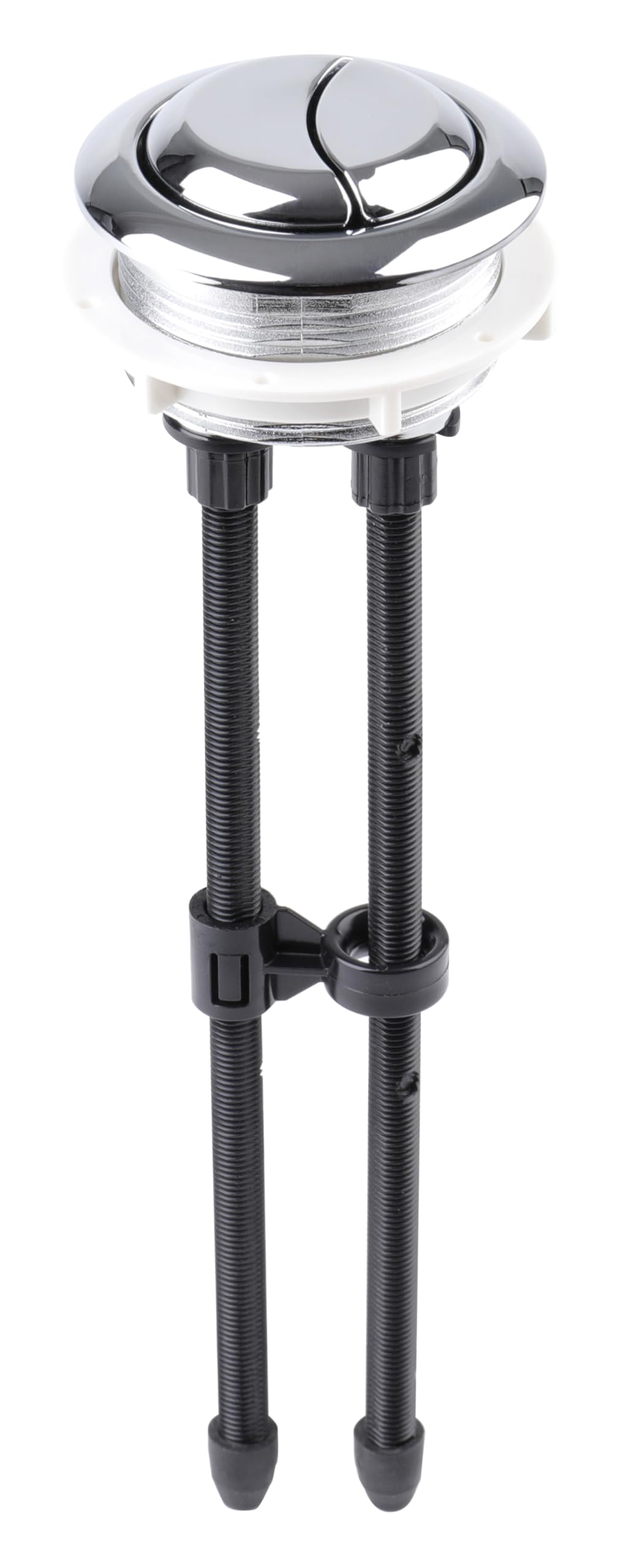 Bouton de chasse d'eau 48 mm double poussoir WC universel
