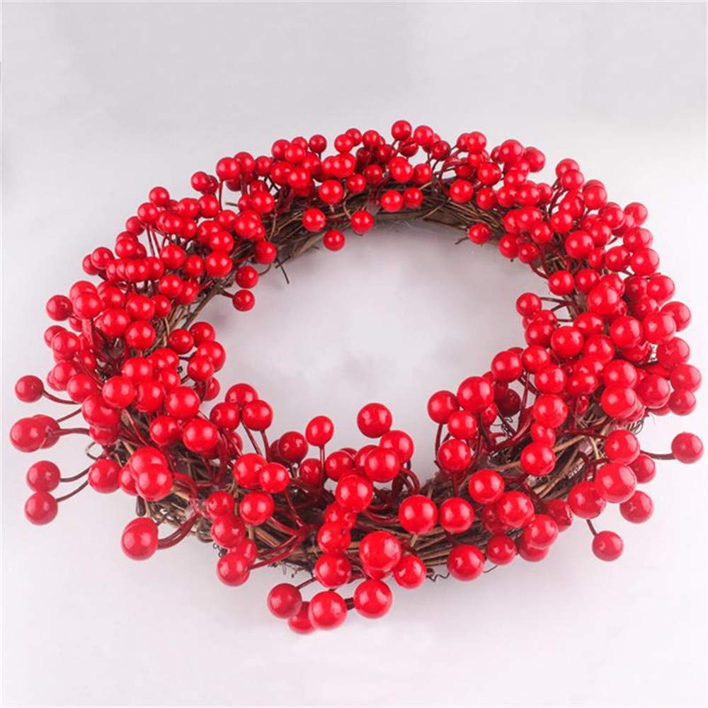 Guirlande De Noël Creative Artificielle Berry Suspendus Guirlande Porte Guirlande pour La Maison De Jardin Décor De Noël Suspendus Ornement 2