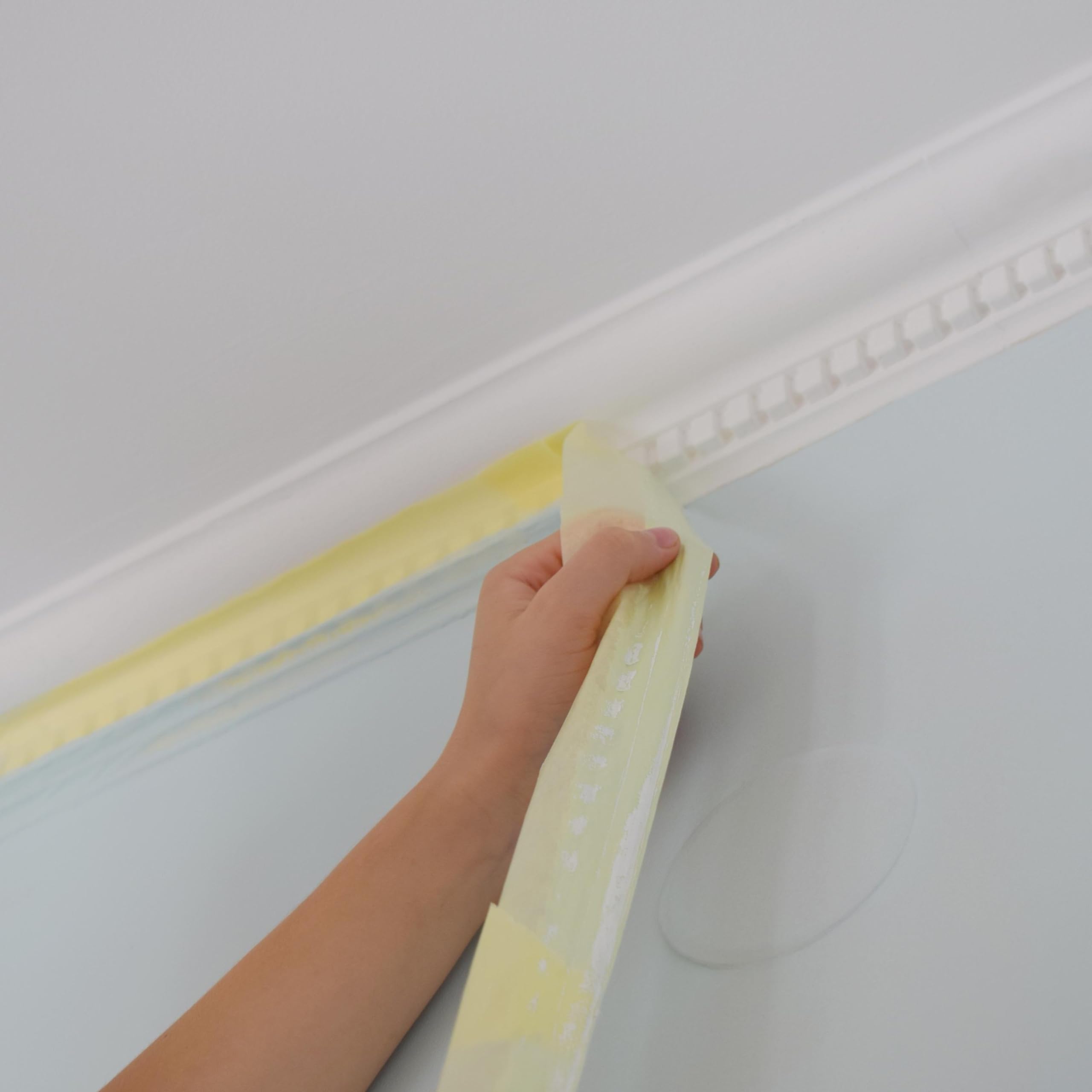 derendo Profi Malerkrepp 48 mm x 50 m, UV-beständiges Maler 10er Set