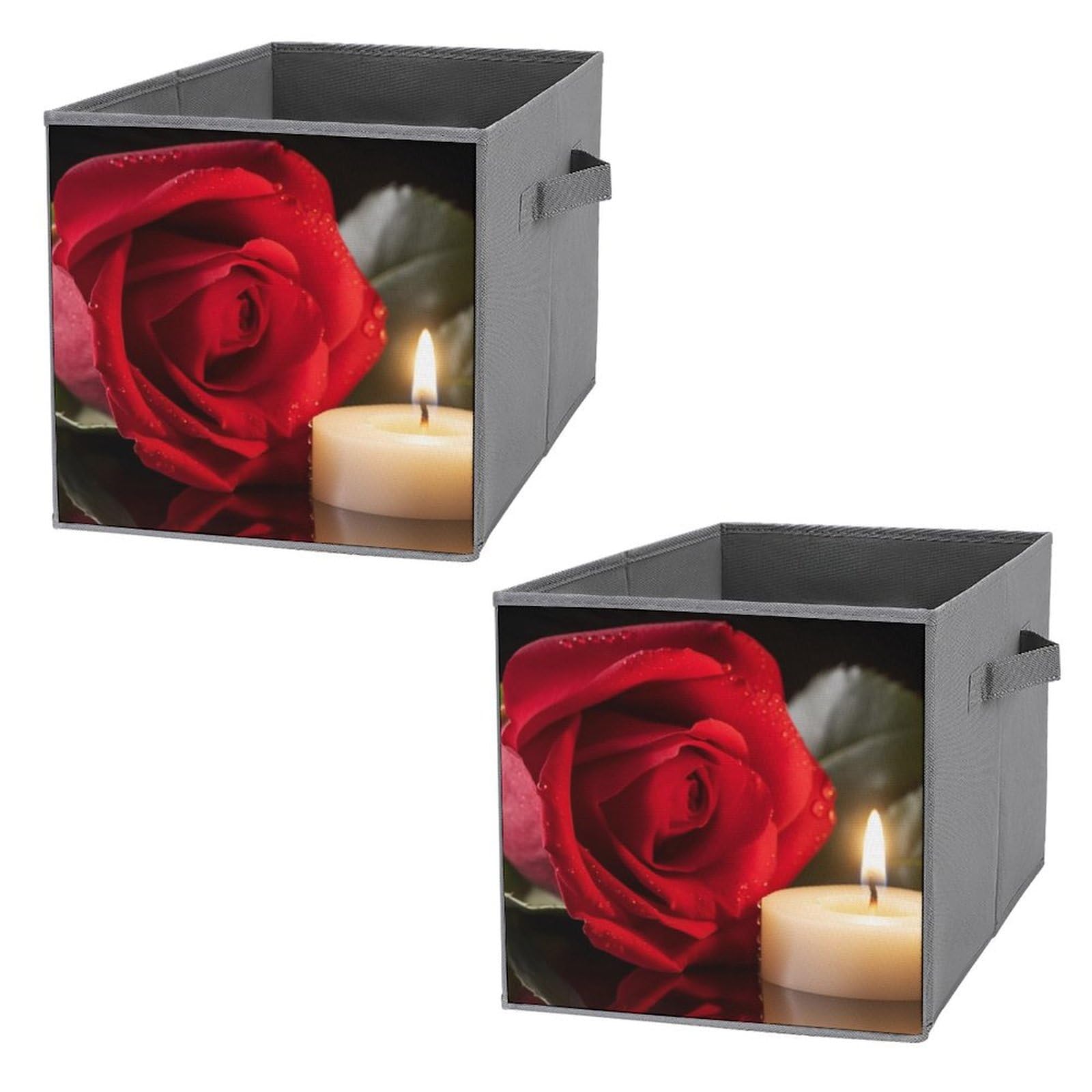 Boîte de rangement vêtements fleurie Candlev pour organiser le dressing de la chambre