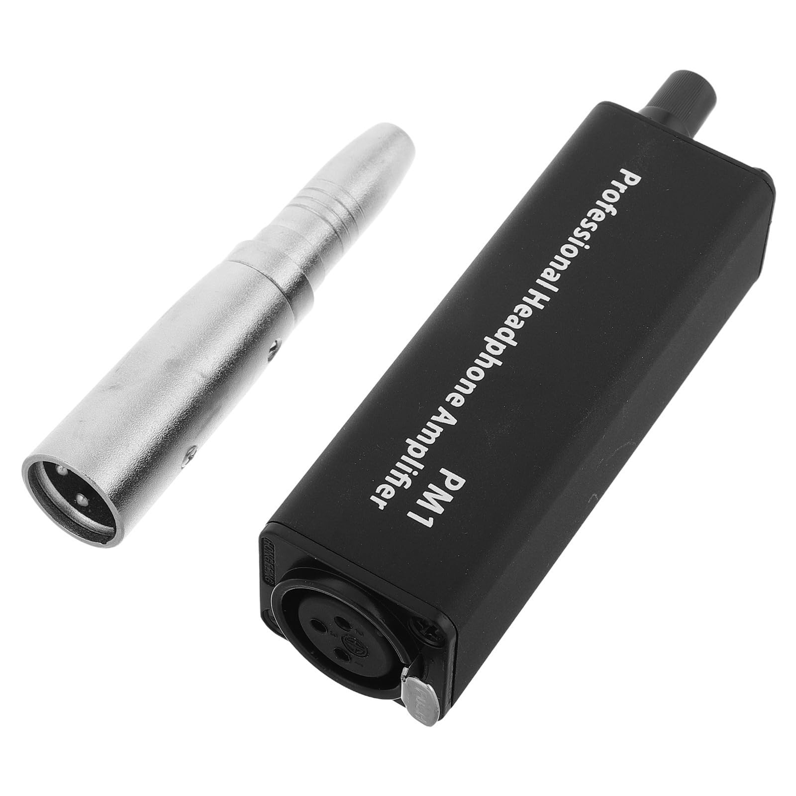 Amplificatore per Cuffie Portatile Convertitore per Cuffie a Canale Singolo Pm1 in Plastica e Metallo per Live Performance e Ascolto Musicale Professionisti e Uso Casuale