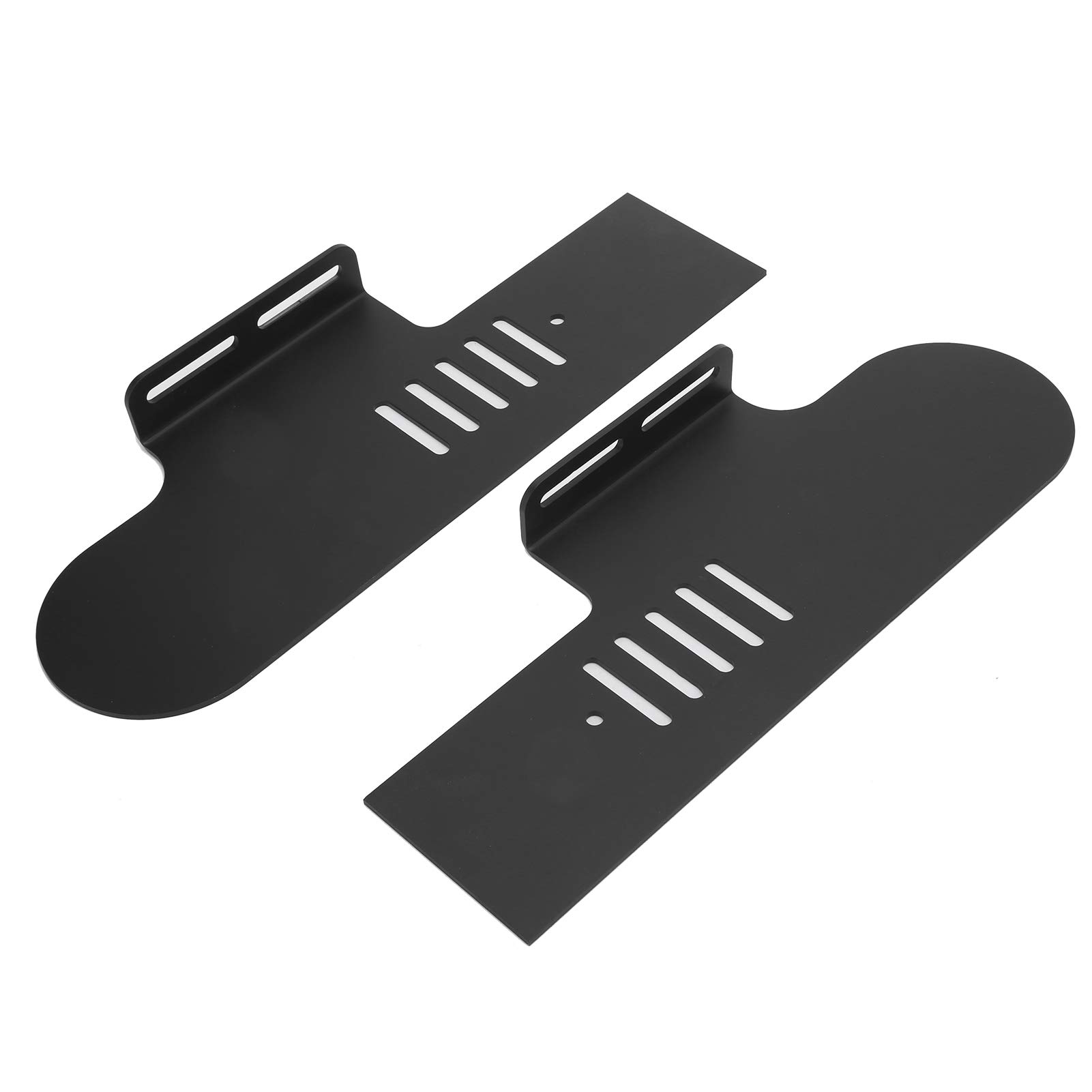 Aramox Soporte Inalámbrico para Altavoz de TV Soporte de Pared de Metal Diseño Dividido Ajustable con Bolsa de Tornillos de Carga Pesada Estable para Altavoz de TV Configuración de Entretenimiento