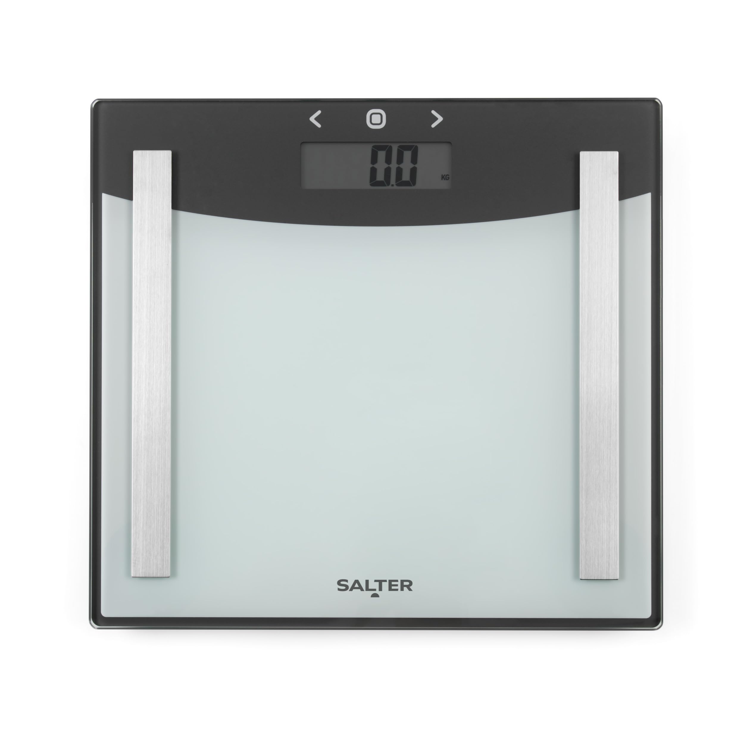 Salter 9137 Svwh3r Electronic Glass Analyser Scale Â Digital Body Weight Scale With 180 Kg Capacity, Personal Scale With Carpet Feet, Measures Weight, Body