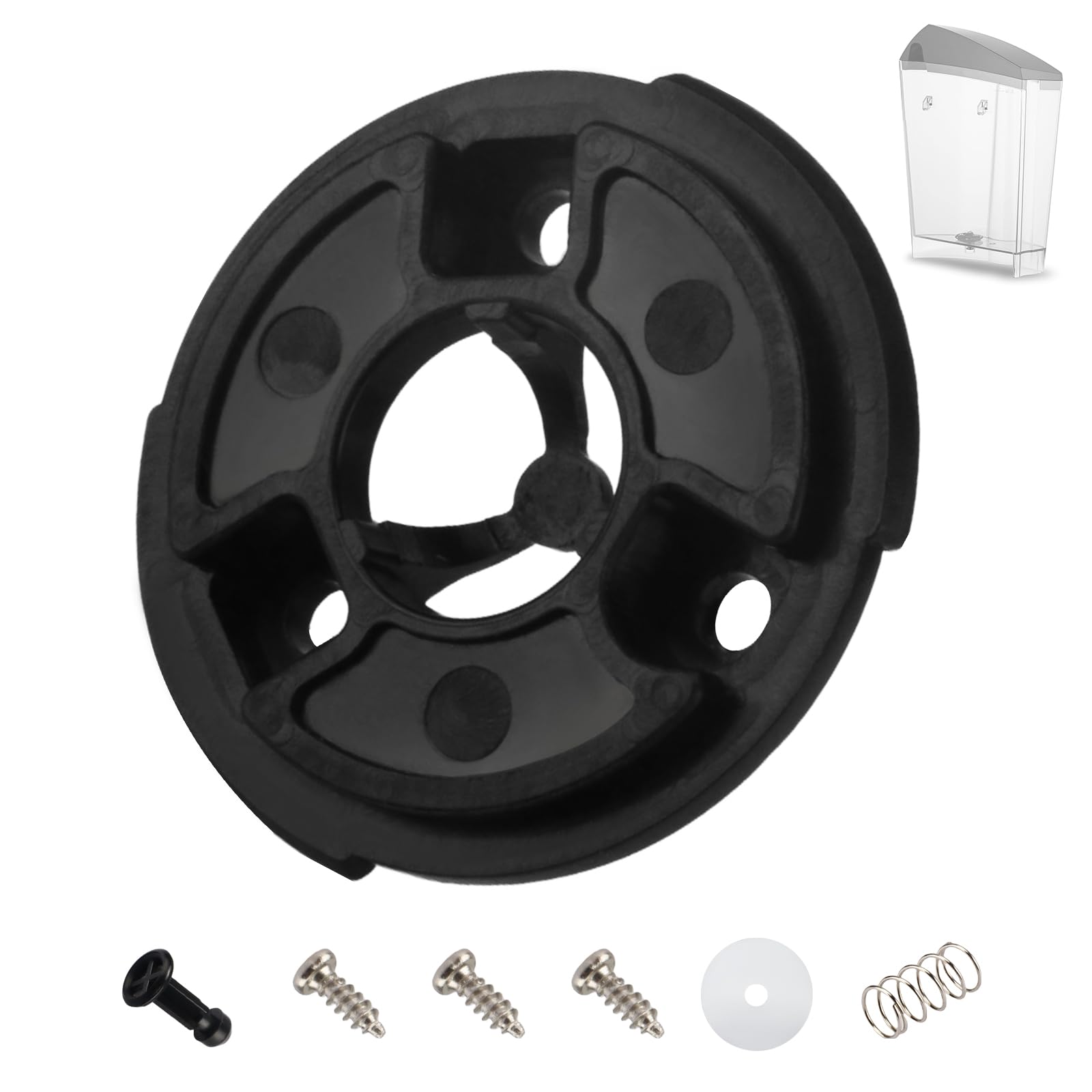 Coffee Machine Water Tank Connector Blockage Accessory Screw Kit, 48oz Coffee Water Tank Bottom Drain Plug, for Keurig K-Classic Water Reservoir Espresso Machine Tank Replacement Plug Parts