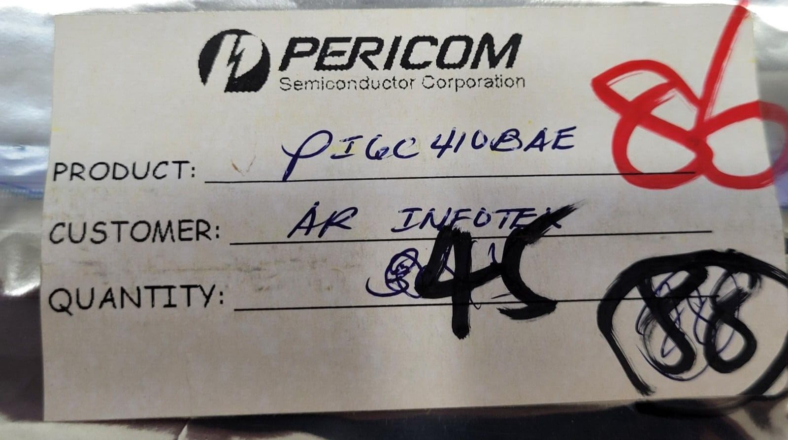 (1 PC) PI6C410BAE PERICOM