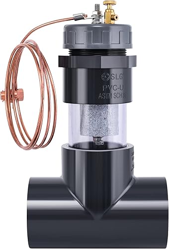 briidea Anodos de zinc en línea de 2.0in para piscinas de agua salada