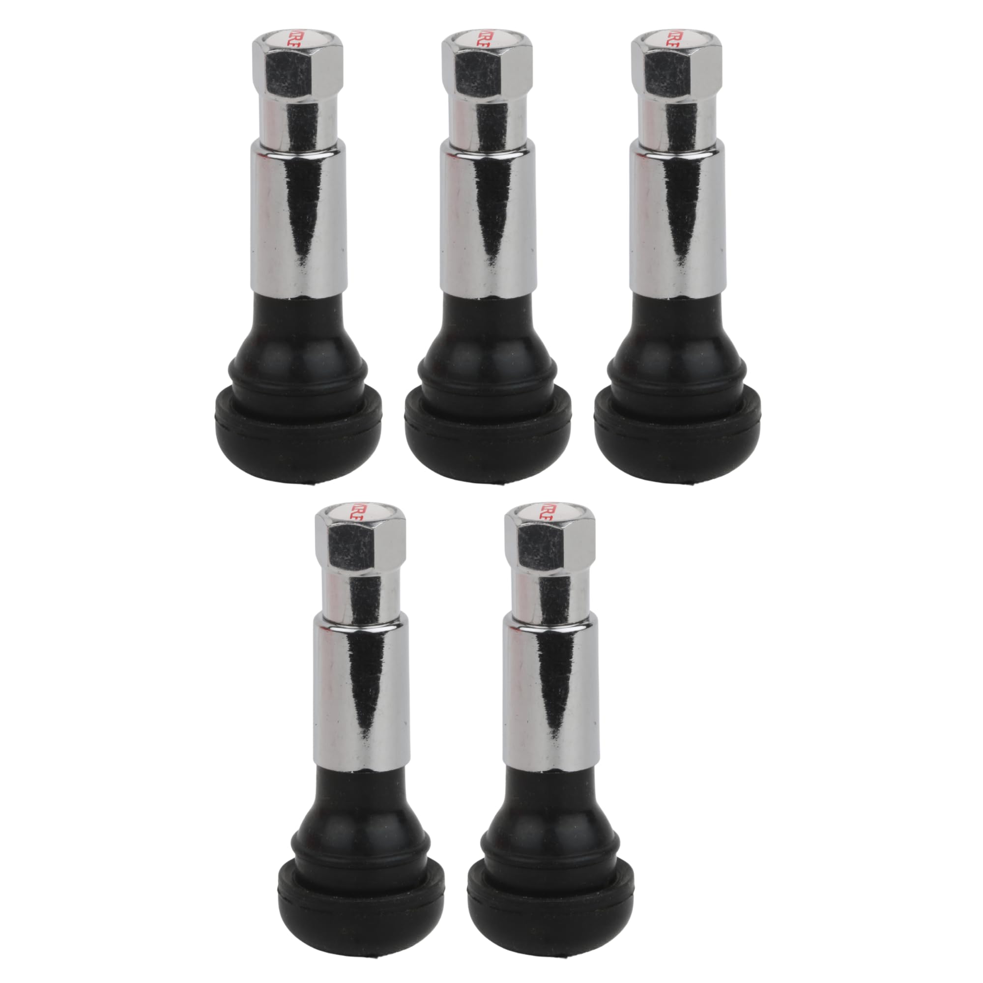 Tubeless Tyre Valve Chrome Mrf Bridgestone TR-414 Pack of 5 | Heavy Duty Metal Valve Stem for MRF, Bridgestone & Car Tubeless Tyres | Leak Proof Chrome Air Valve for Alloy Wheels-image-35