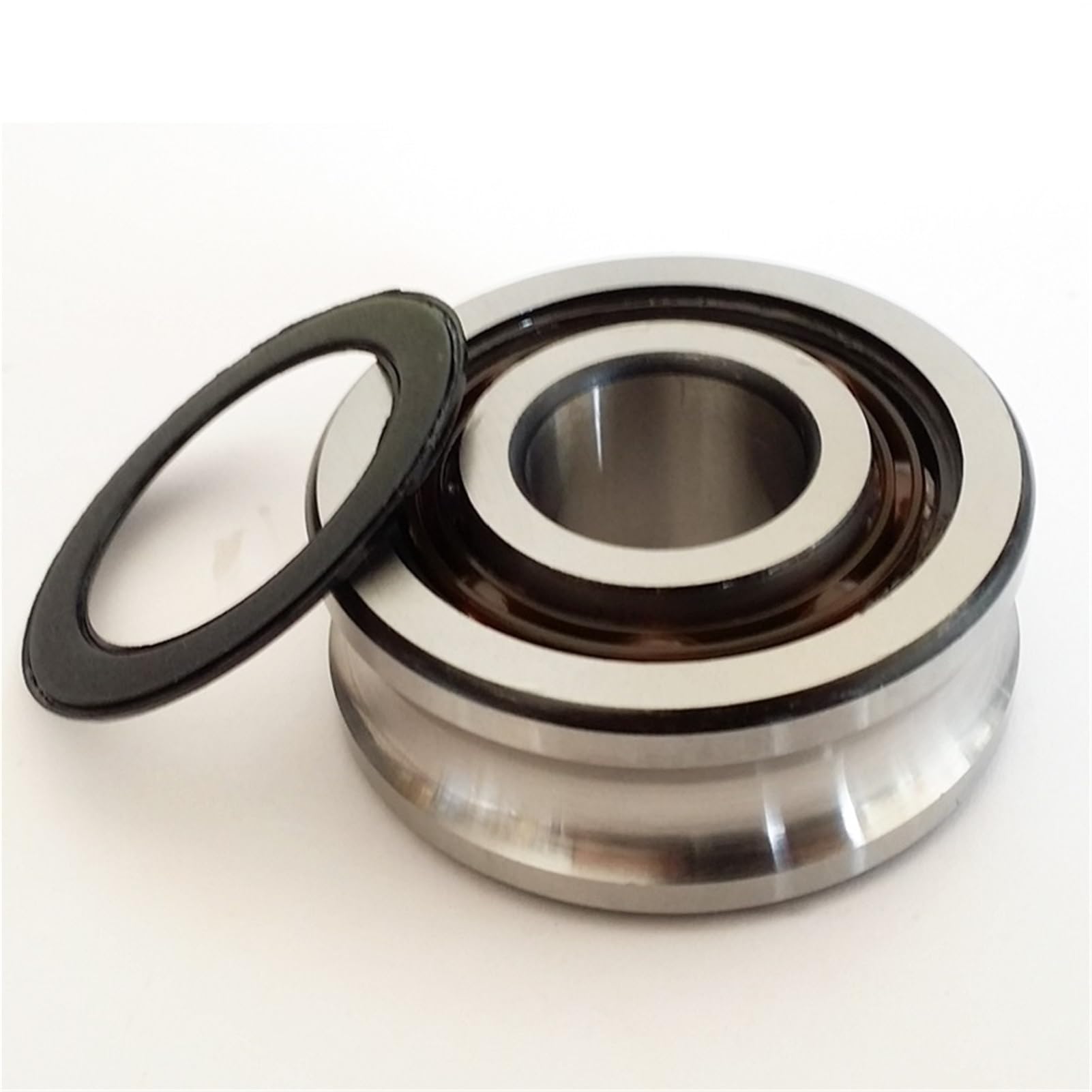 Cuscinetti a contatto angolare 1 PZ LFR5206-20NPP LFR 5206-20 NPP Rulli di scorrimento cuscinetti a sfere a contatto obliquo a doppia Gola di scorrimento ad arco gotico