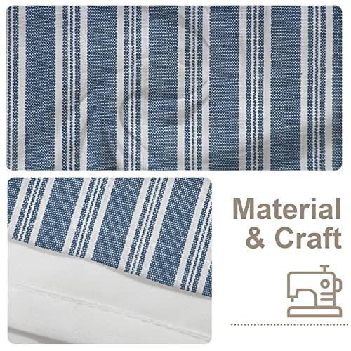 Baonews Striped Blue And White Tapestry,Colorful Striped Fabric Large Wall Hanging Polyester Tablecloths Tapestry Bedroom Room Living Room Dorm 39.4 X 59.1 Inches thumb #3