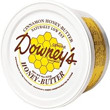 KauffmanTreats Downey Cinnamon Honey Butter, 8 Oz, Pack of 6