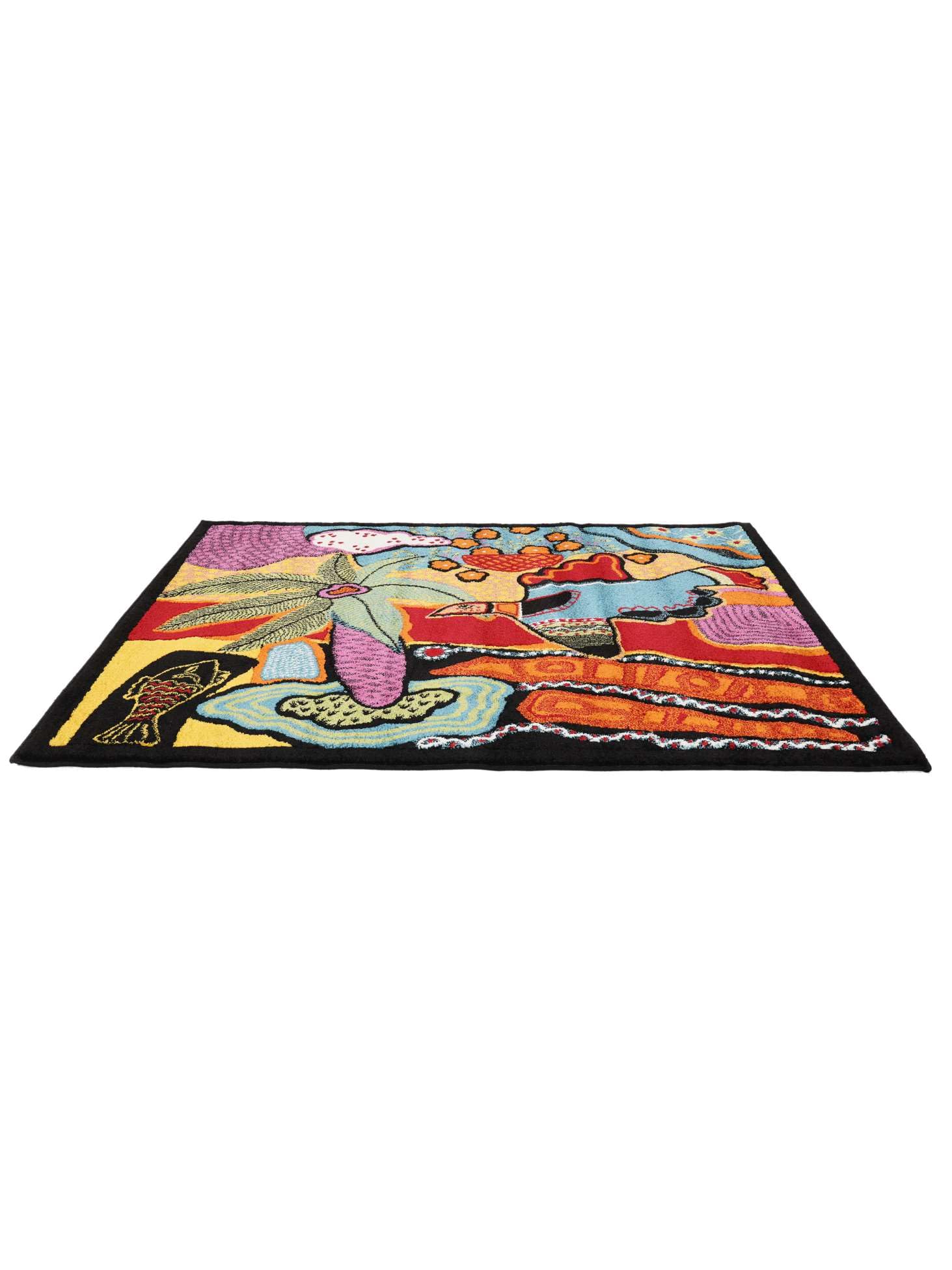 RugVista Tomorrow is Another Day Tapis, 140 x 200 cm, Multi/Rouge
