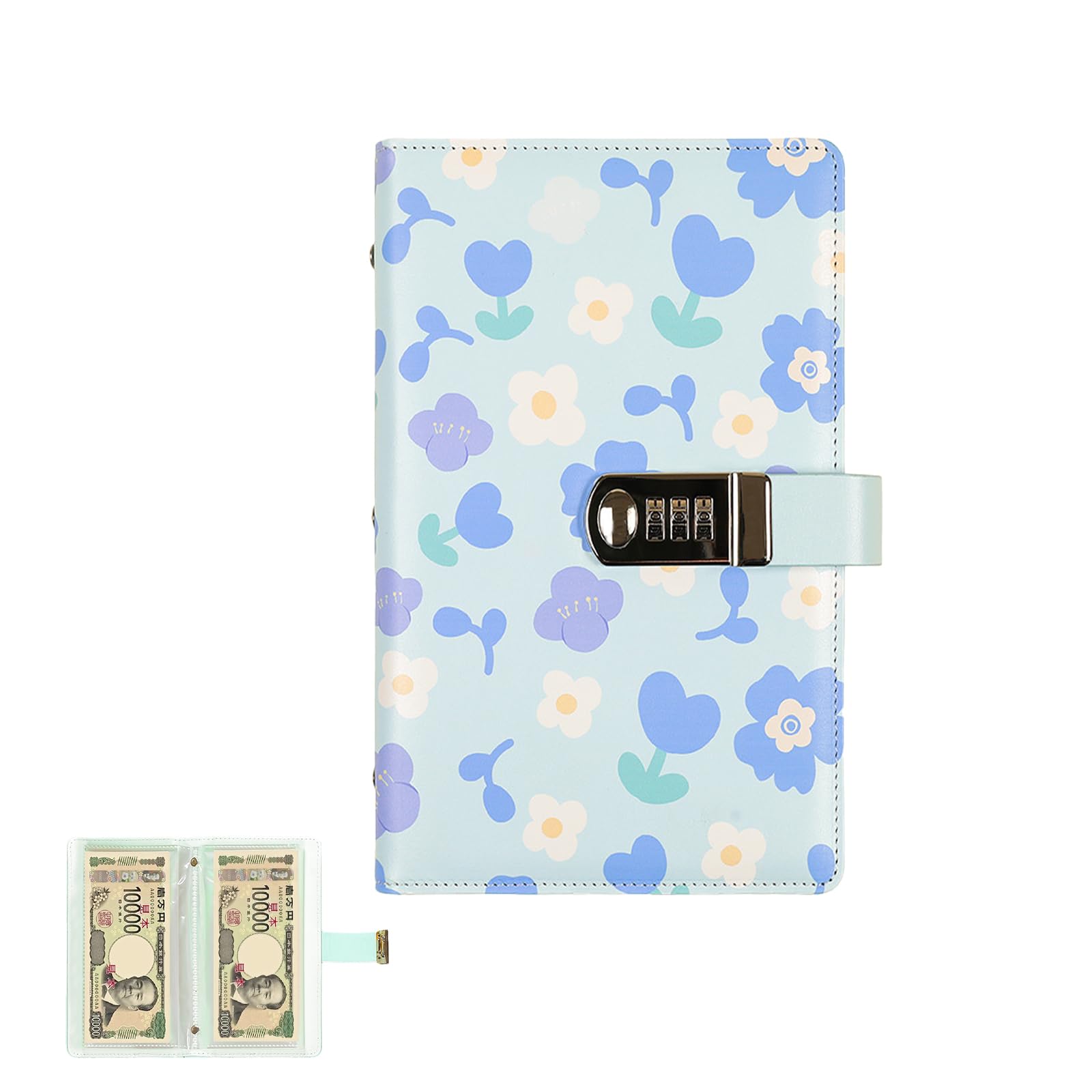 Amazon.co.jp: 貯金カード付き 貯金箱 お札100枚収納 鍵付き 隠し金庫