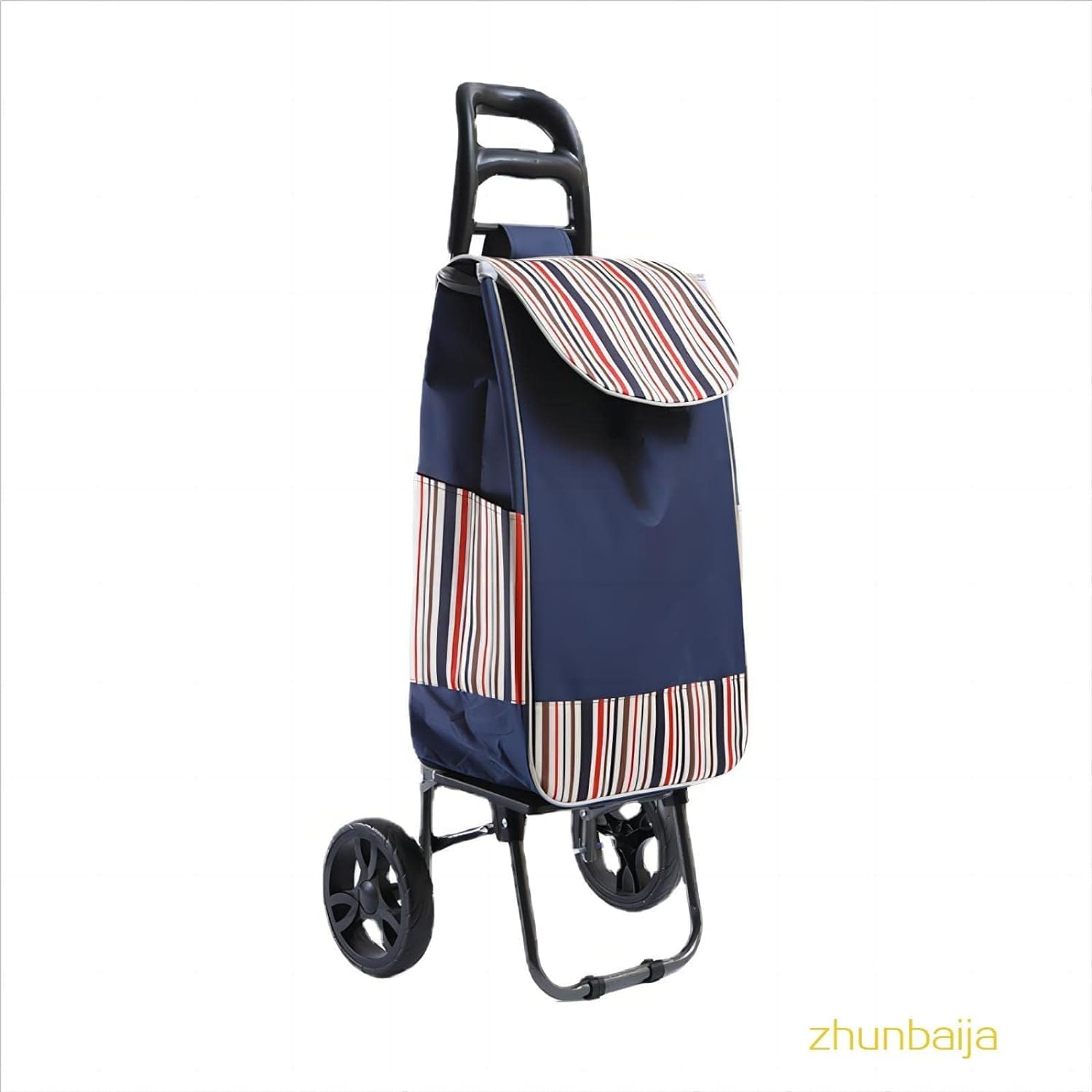 Oxford Doek Waterdichte Winkelwagen Tas - Trolley Vervanging voor Boodschappenwagen, Push Cart Bagage (Zwarte Uil