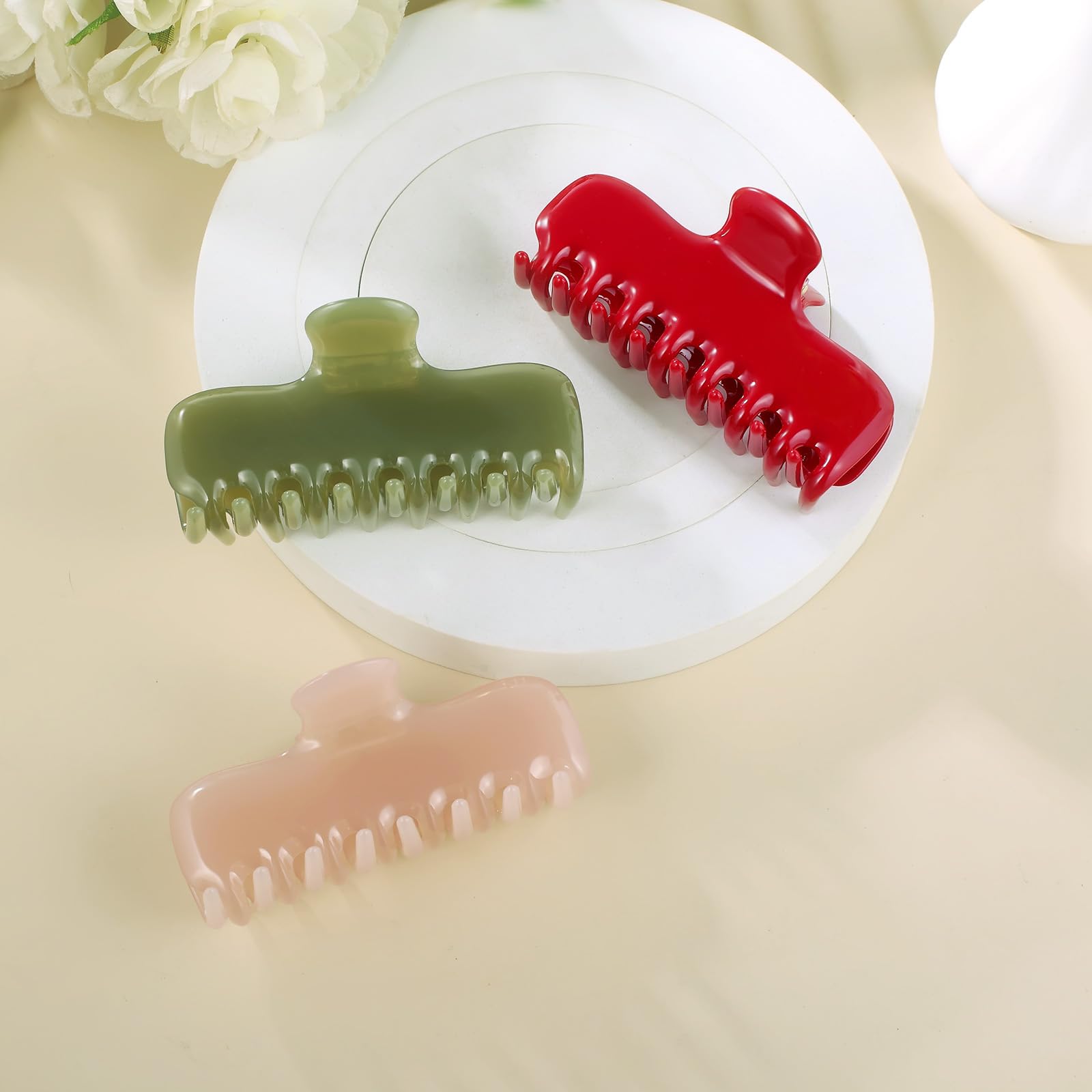 Amazon.com: Large Hair Claw Clips for Women,3.8
