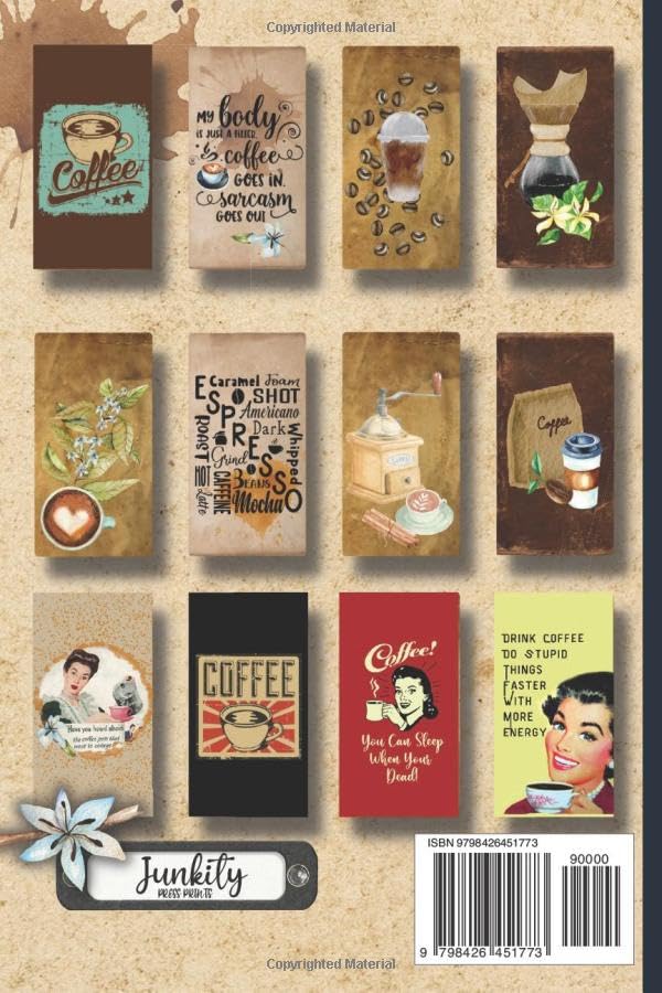 Coffee Dominos Vintage Ephemera: Rectangle Pendant Art Collage Sheets For Crafters image 3