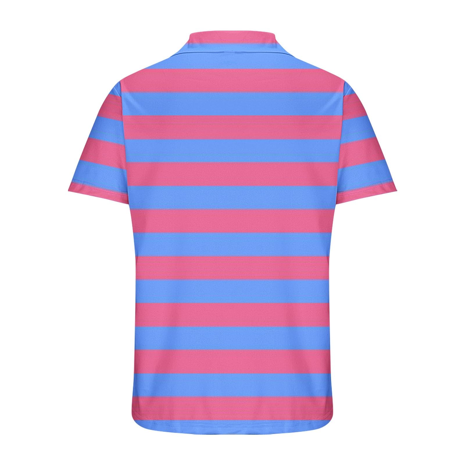 Poloshirts - Camisetas de verano para hombre, cuello de solapa, camisetas de manga corta con diseño de solapa de botones, ropa de ajuste casual y capa base para un uso diario relajado