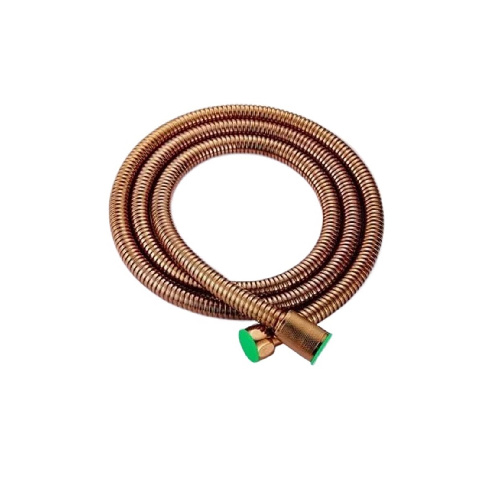 1 m/1,5 m dicker Duschschlauch in Roségold, Edelstahl, weich, wasserleitungsfest, Duschrohr, Badezimmerzubehör(200cm)