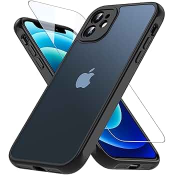 iPhone - iPhone12mini 64GB ブルー ケース&amp;ガラスフィルム付き Amazon.co.jp: OWKEY iPhone 12 mini ケース 【ガラスフィルム