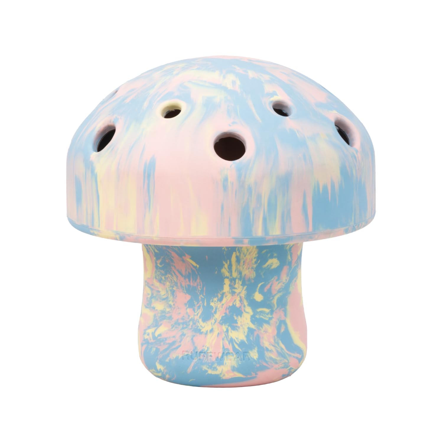 RUFFWEAR Porcini, giocattolo da masticare interattivo per cani di grossa taglia e distributore di cibo lento, per animali domestici, prisma blu