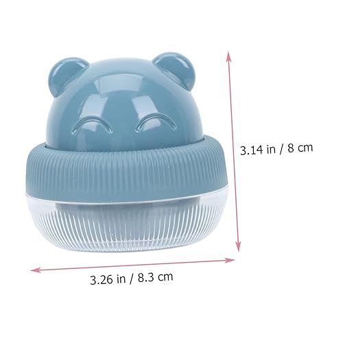 Miniatura 5 de Housoutil Caja de almacenamiento de huevos de belleza, estuche para licuadora, bolsa de maquillaje linda, esponjas para maquillaje, esponjas para